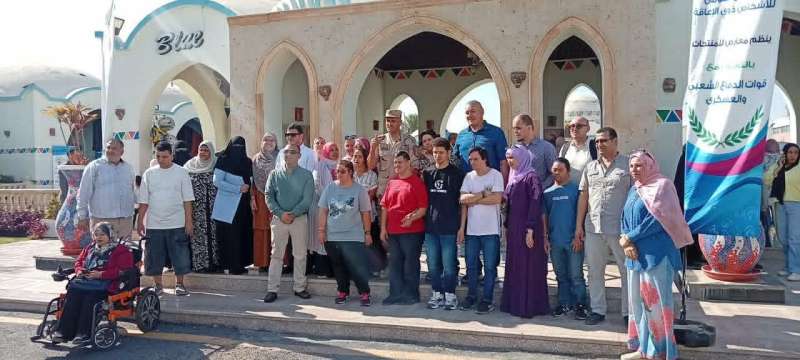 القومي للإعاقة ووزارة الدفاع يدعمان رواد الأعمال من ذوي الإعاقة بمعرض للمنتجات اليدوية بألماظة