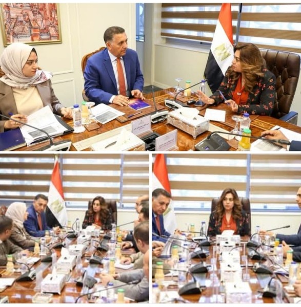 وزيرة التنمية المحلية والبيئة ومحافظ القليوبية يبحثان تطوير منظومة النظافة ورفع كفاءة جمع ونقل المخلفات