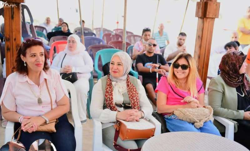 د. إيمان كريم تفقد شاطئ ”أبطال التحدي” بالإسكندرية لمتابعة معايير الإتاحة ودعم الأشخاص ذوي الإعاقة