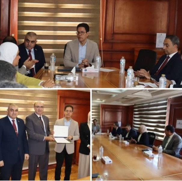رئيس جامعة بنها يترأس اللجنة العليا لاعتماد المدربين بالمركز القومي للتدريب وإعداد القيادات