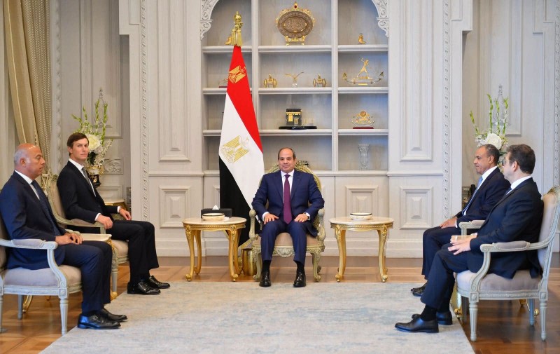 الرئيس السيسي استقبل جاريد كوشنر صهر الرئيس الأمريكي