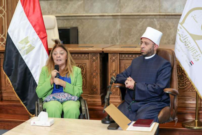 المشرف العام على ”القومي للأشخاص ذوي الإعاقة” تشهد احتفالية وزارة الأوقاف لتكريم 8 متميزين من ذوي الإعاقة