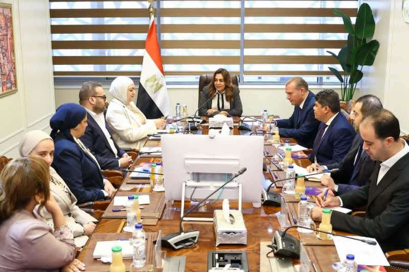 وزيرة التنمية المحلية والبيئة تبحث خطط العمل المناخي لمحافظتي قنا وكفر الشيخ عبر الفيديو كونفرانس