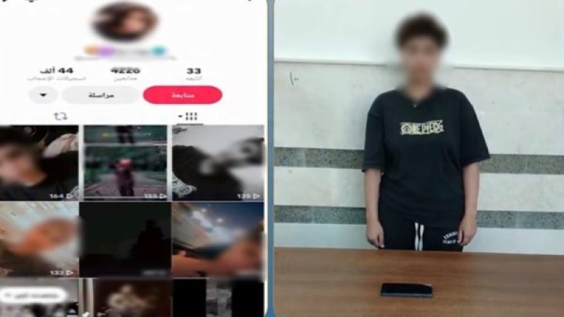 القبض على صانعة محتوى بتهمة نشر فيديوهات خادشة