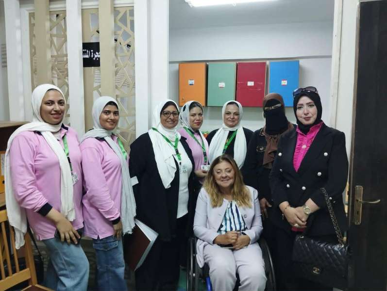 المشرف العام على القومي للإعاقة تتفقد حضانة ”سواسية” الدامجة للأطفال ذوي الإعاقة الذهنية