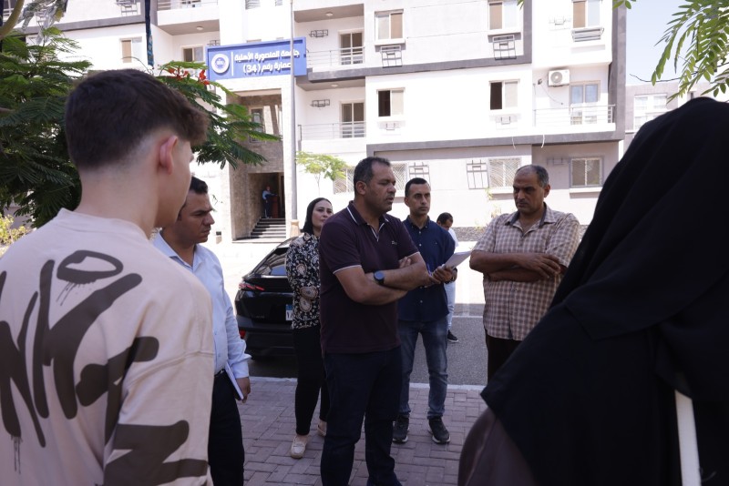 رئيس جامعة المنصورة الأهلية يتفقد أعمال الصيانة ورفع كفاءة الوحدات بالمدن الجامعية استعدادًا للعام الدراسي الجديد