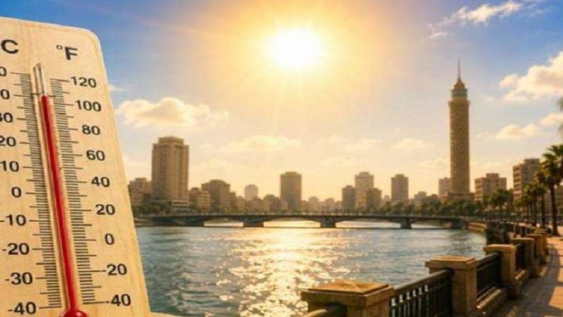 الأرصاد تحذر من ارتفاع الحرارة والرطوبة.. القاهرة تسجل 36 درجة والمحسوسة تصل لـ41