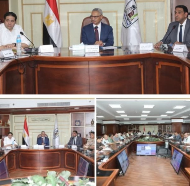محافظ بني سويف يناقش عدداً من الطلبات خلال اجتماع اللجنة العليا للبت