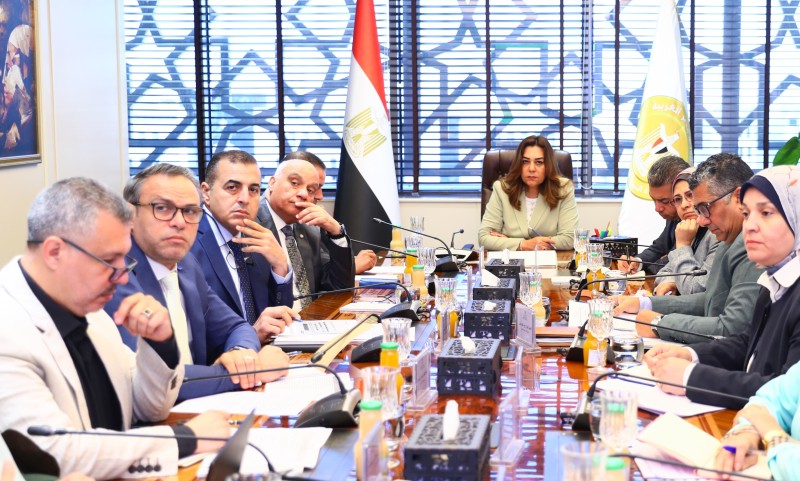 وزيرة التنمية المحلية والبيئة تتابع آخر مستجدات الخطة الاستثمارية للقطاع البيئى للوزارة وجهاز شئون البيئة للعام المالي 2026/2027