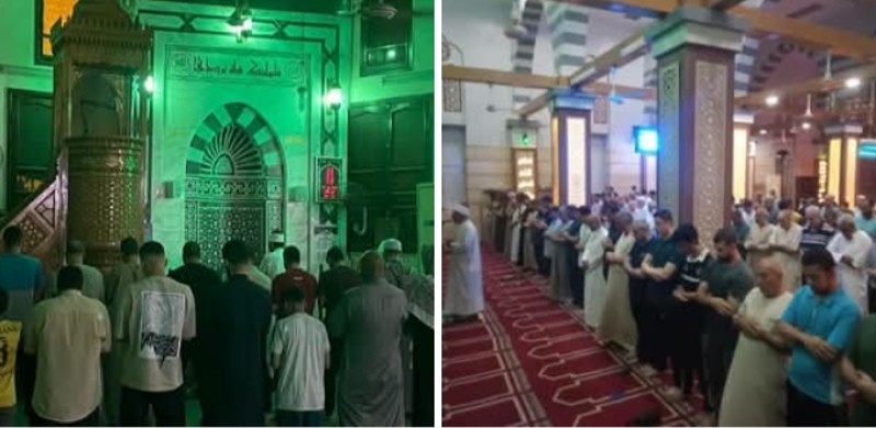 صلاة الخسوف بمساجد بني سويف