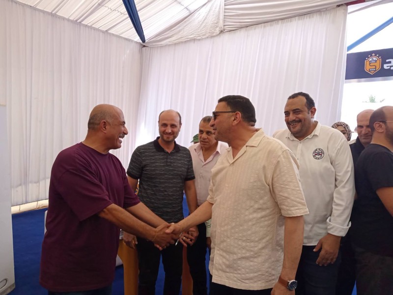 ”عبد العظيم” تابع الجمعية العمومية لنادي الحوار وشهد انتخاب مجلس الإدارة الجديد بالتزكية
