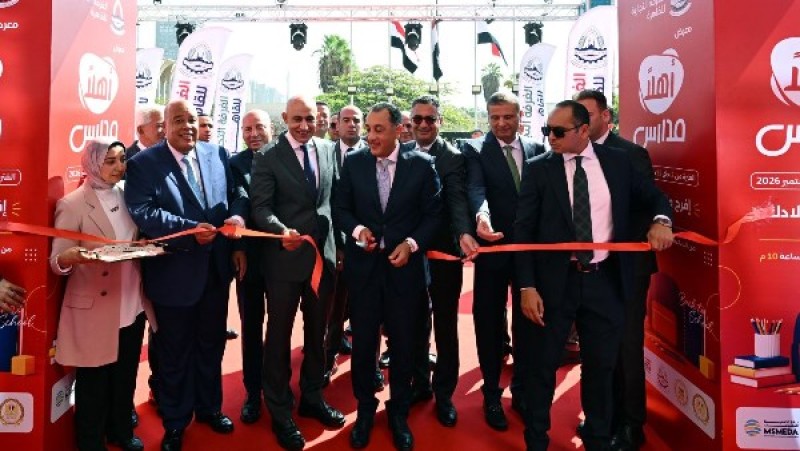 رئيس الوزراء يفتتح المعرض الرئيسي لـ ”أهلًا مدارس 2026” بمدينة نصر