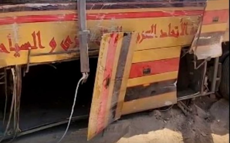 ارتفاع حصيلة حادث أتوبيس جنوب سيناء إلى 22 وفاة و28 مصاباً على طريق دهب نويبع