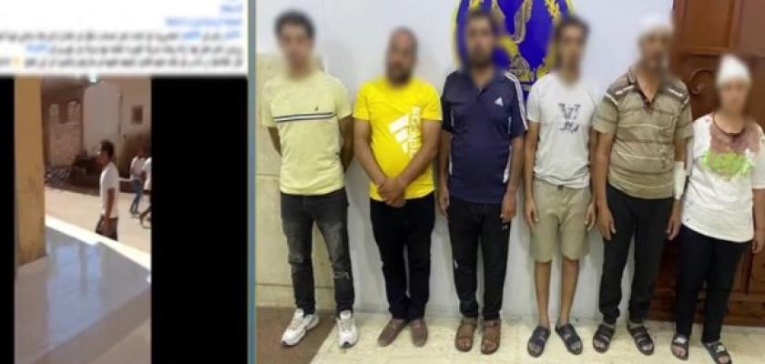 بسبب خلافات الجيرة.. القبض على طرفى مشاجرة بالأسلحة البيضاء بالبحر الأحمر