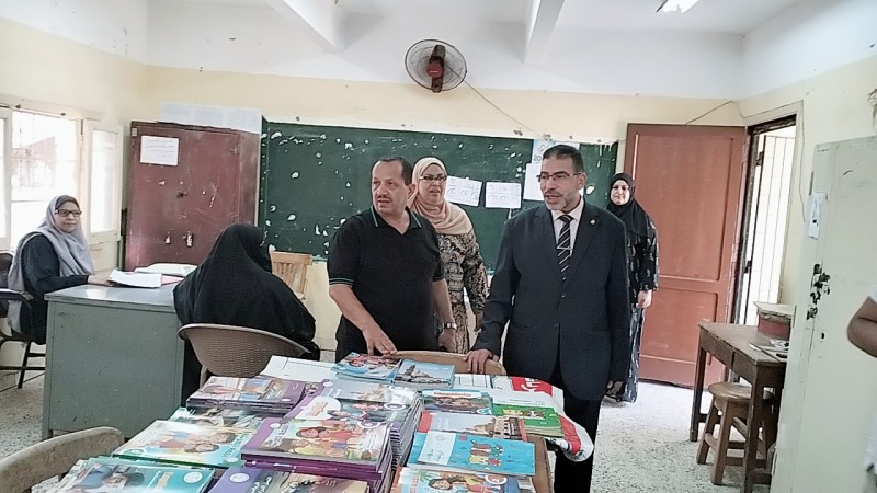 قبيصي كلف بسيوني بمتابعة استعداد مدارس إدارة شرق المنصورة التعليمية لانطلاق العام الدراسي الجديد