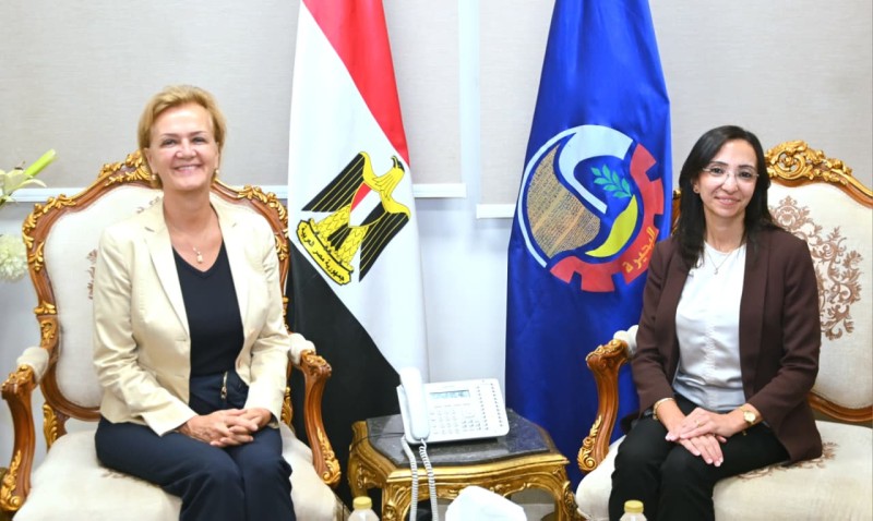 محافظ البحيرة تستقبل سفيرة الاتحاد الأوروبي لبحث آفاق التعاون المشترك