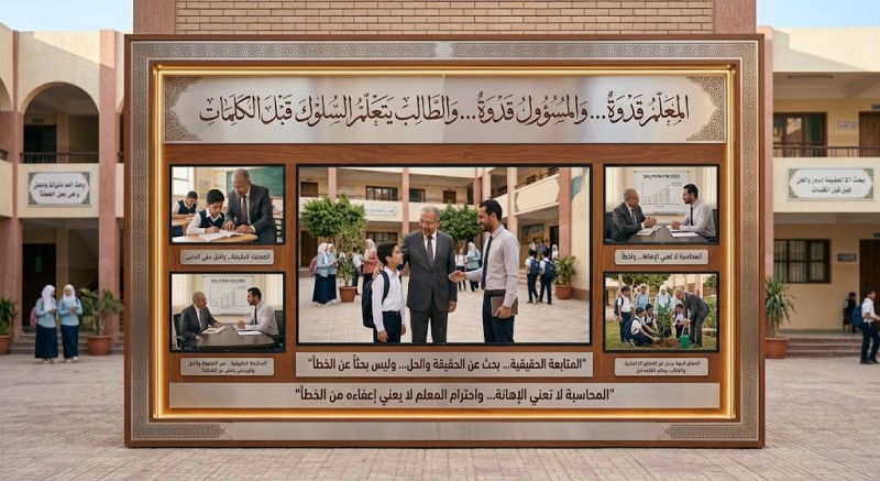 المتابعة داخل المدارس بين رصد الأخطاء وبناء الحلول.. المحاسبة لا تعني الإهانة واحترام المعلم لا يعني إعفاءه من الخطأ