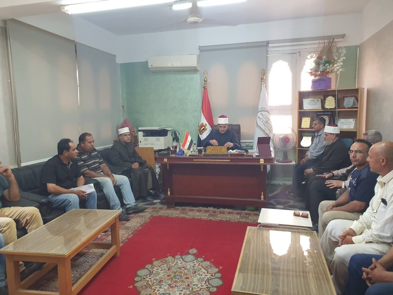 رئيس منطقة الغربية الأزهرية يوجه برفع درجة الاستعداد لتأمين المعاهد مع انطلاق العام الدراسي