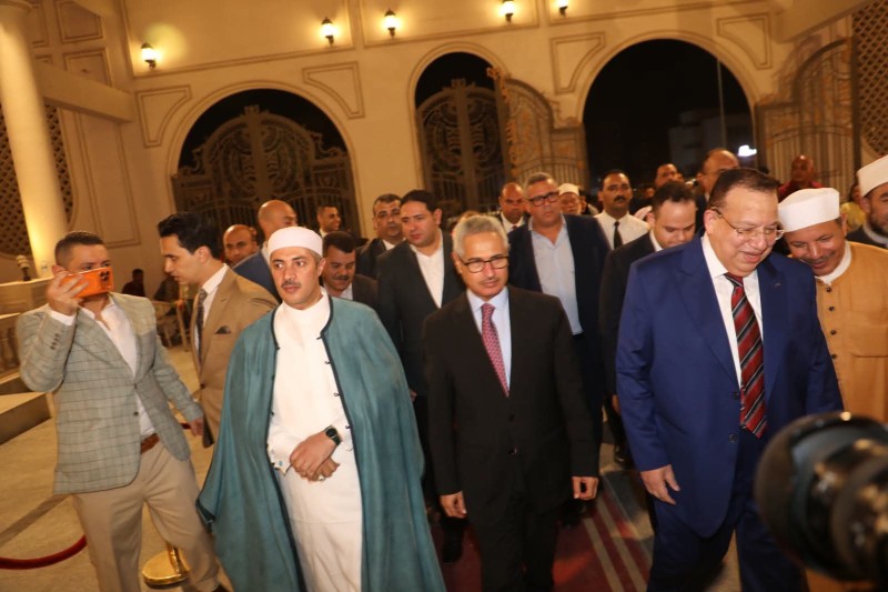 إحتفالية «الأشراف» ببني سويف بالمولد النبوي الشريف