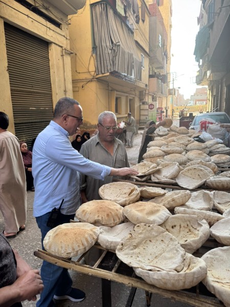 120 مخالفة ..  وضبط 4 آلاف رغيف وأكثر من طن من مصنعات اللحوم والدواجن في حملات تموينية بالدقهلية