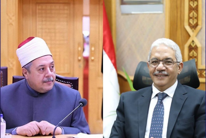الدكتور محمود صديق يطمئن على الحالة الصحية لوكيل الأزهر عقب تعرضه لحادث سير