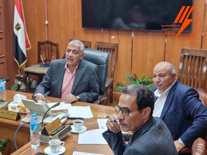 خطة عمل مشتركة لتأمين أحمال الكهرباء بالإسكندرية