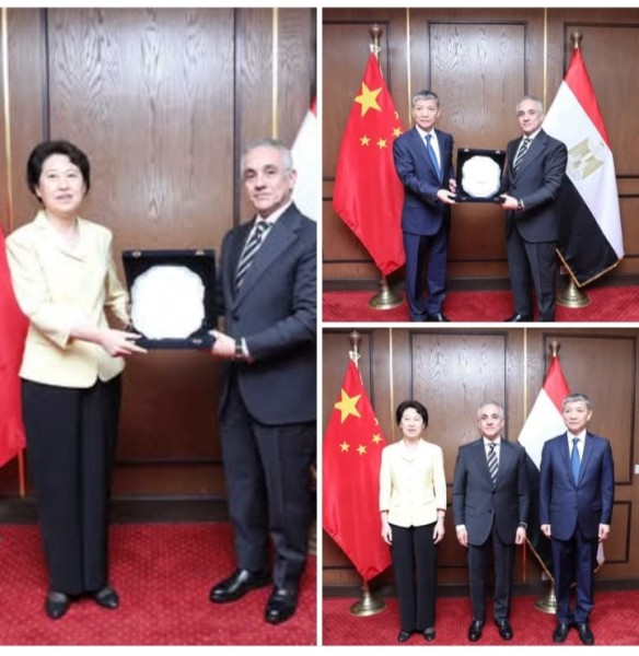 وزير العدل استقبل وفدًا صينيًا رفيع المستوى لبحث تعزيز التعاون القانوني والمؤسسي