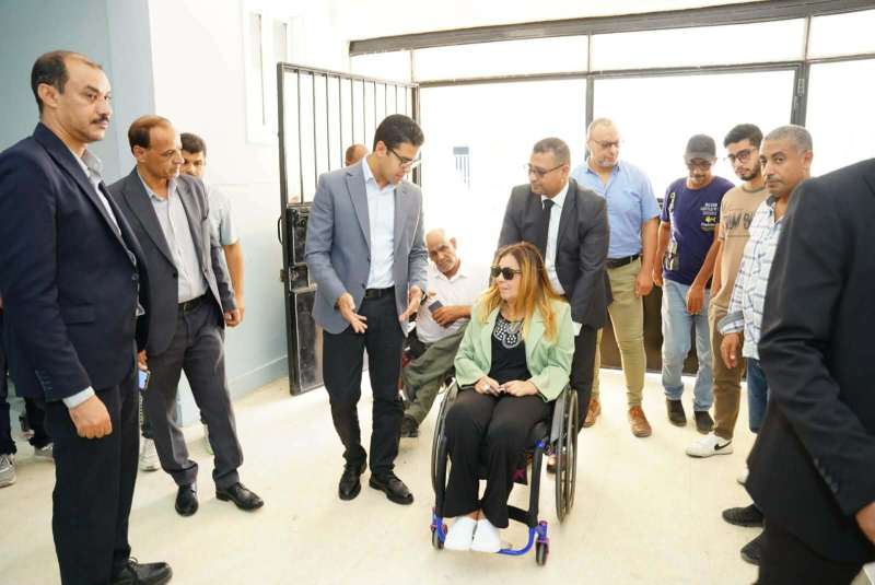 جولة ميدانية للمجلس القومي للأشخاص ذوي الإعاقة ونائب محافظ مطروح لتفقد جمعية التأهيل الاجتماعي للمعاقين