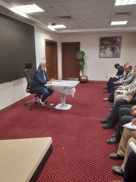 آخر تعليمات وتوجيهات الدكتورة هالة عبد السلام لمستشاري المواد  الدراسية