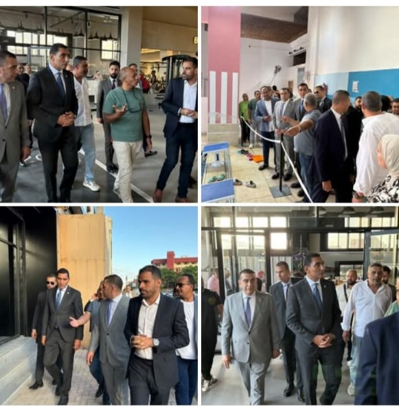 التفاصيل الكاملة في زيارة وزير الشباب والرياضة التفقدية لمركز شباب سموحة بالإسكندرية