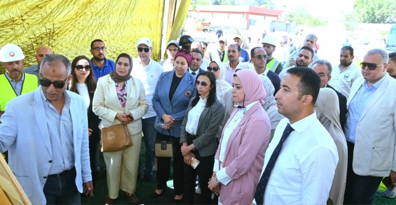 محافظ البحيرة تتفقد توسعات محطة معالجة الصرف الصحي بطاقة 20 ألف م³ يوميًا