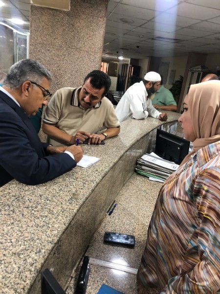 المحافظ يتفقد المركز التكنولوجي بحي شرق المنصورة