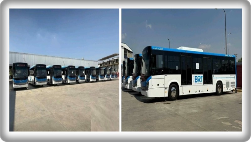 وزيرة التنمية المحلية والبيئة تسلم 20 أتوبيس كهربائي لوزارة النقل لدعم الـ BRT وتوفير نقل مستدام