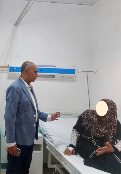 وكيل صحة الإسكندرية يتفقد حالات الاشتباه بتسمم غذائي