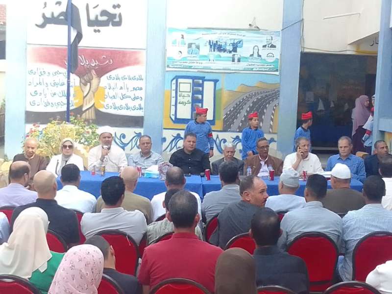 احتفالًا بانتصارات أكتوبر.. قافلة سكانية شاملة بقرية الغرباوي بالبحيرة