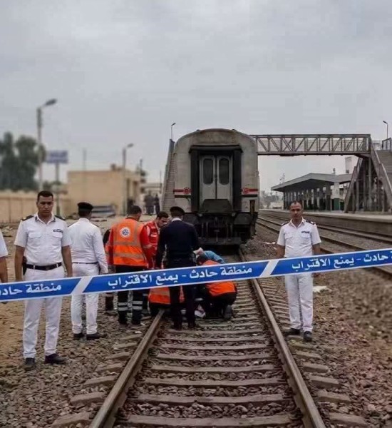 وفاة رقيب أول شرطة أسفل عجلات قطار بالقرب من محطة دمنهور