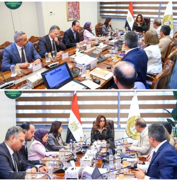 ”عوض” تتابع مشروع الدعم الفني للوزارة ومشروعات التنمية الاقتصادية بـ4 محافظات بالصعيد