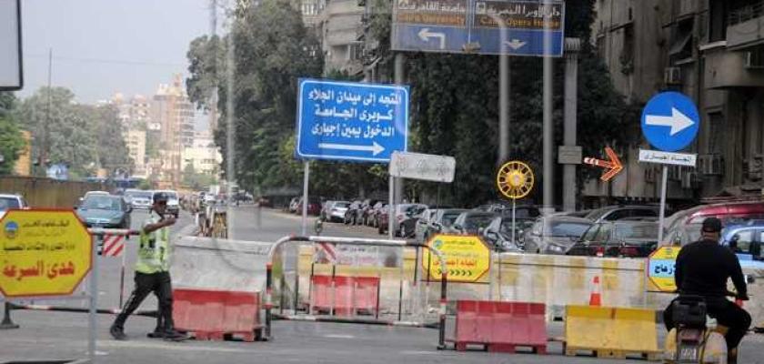 بدء غلق محور 26 يوليو الاثنين المقبل.. الطرق البديلة