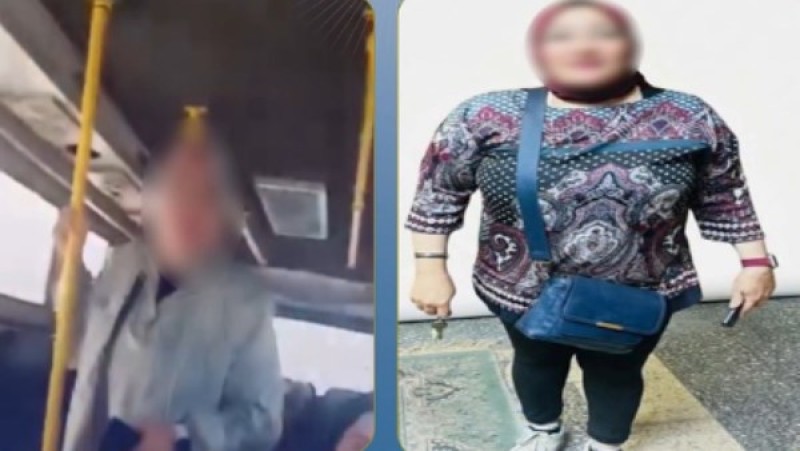 أنا ضابطة في الشرطة.. القبض على المتهمة بالاعتداء على سائق أتوبيس بالقاهرة