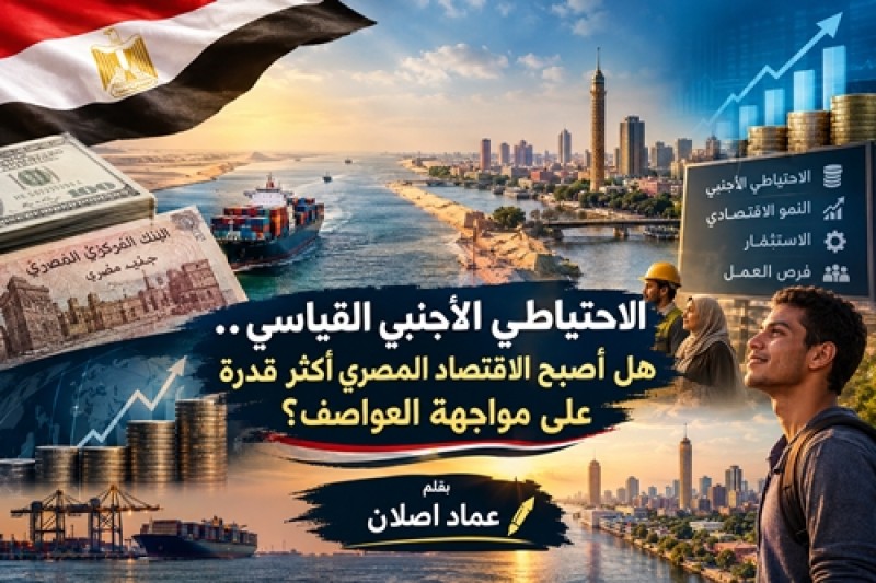 الاحتياطي الأجنبي عند مستوى قياسي.. هل أصبح الاقتصاد المصري أكثر قدرة على مواجهة العواصف؟
