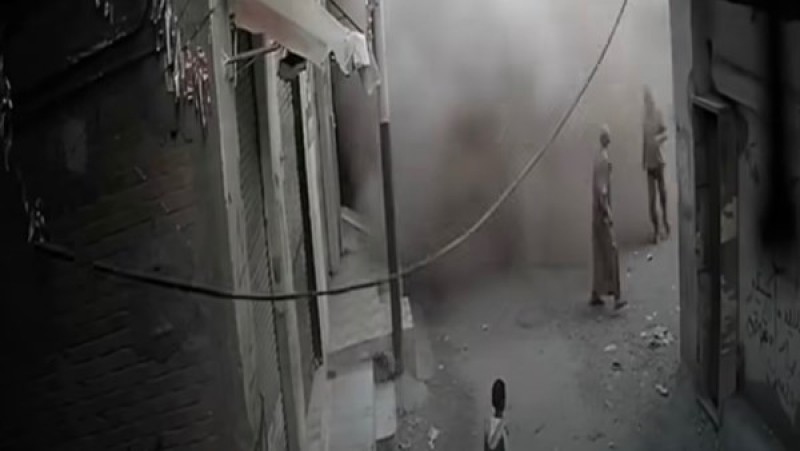 ثوان من الرعب.. لحظة انهيار عقار المحلة ووفاة شخصين تحت الأنقاض