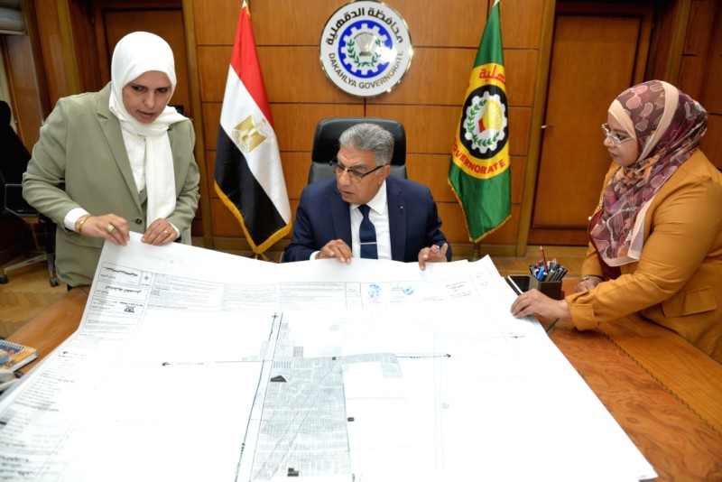 محافظ الدقهلية يعتمد المخططات التفصيلية لـ 23 قرية .. والعمل جار لاستكمال المخططات المتبقية