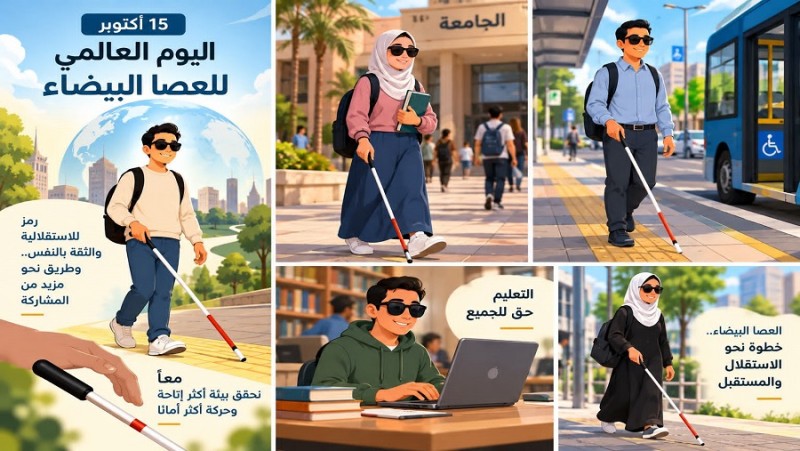 التضامن: نحرص على دعم الطلاب المكفوفين بالجامعات الحكومية