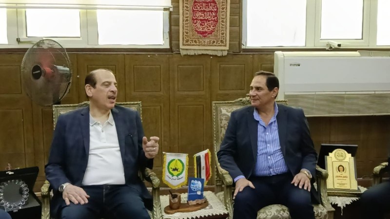 نائب محافظ شمال سيناء والسكرتير العام يستقبلان نائب وزير الصحة والوفد المرافق له