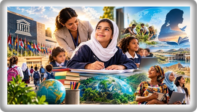 «اليونسكو» تعزز التعليم وتحمي حقوق الفتيات.. مبادرات دولية لسد الفجوة وبناء مجتمعات أكثر استدامة