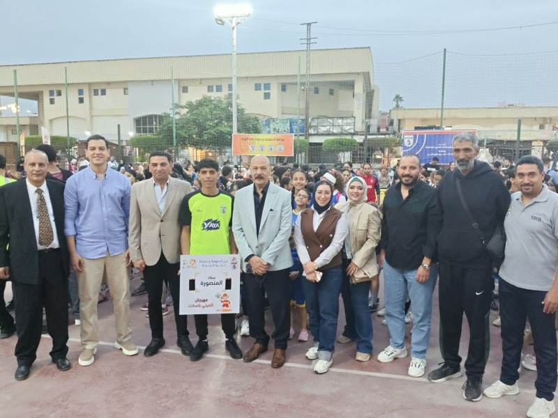 عبد العظيم يشهد مهرجان براعم كرة السلة بمشاركة فرق الدقهلية ودمياط بمركز التنمية الشبابية باستاد المنصورة
