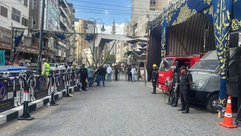 محافظ الغربية يتابع أعمال النظافة ورفع الإشغالات بمحيط مسجد البدوي ومناطق الاحتفالات بطنطا