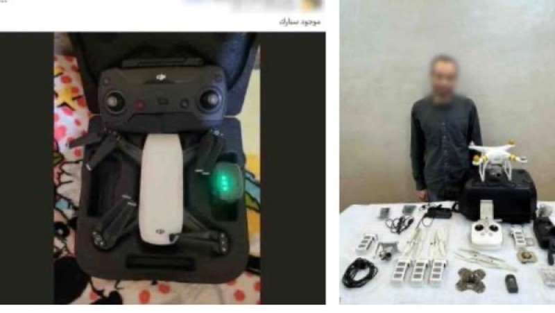 عرضهما للبيع.. القبض على شخص بحوزته طائرتي درون بالغربية