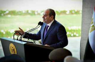السيسي: مصر من أكثر دول العالم جفافا.. والمياه حق للجميع