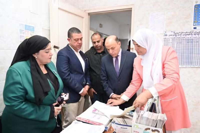 محافظ الغربية يتفقد مركز طب أسرة محلة روح بطنطا ويتابع الخدمات الطبية المقدمة للأهالي